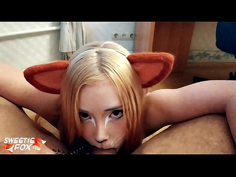 ❤️ Кіцуне ковтає член і кончить в рот ❤ Супер секс на порно uk.zoomporno.ru ❌️